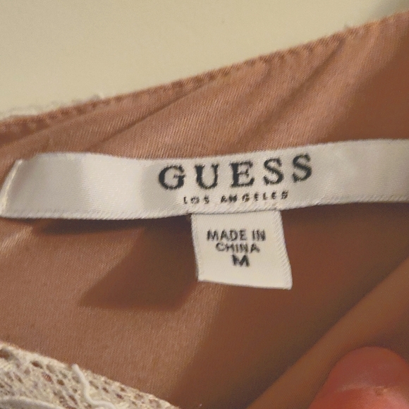 Guess White Lace Dress bodycon - Picture 2 of 3